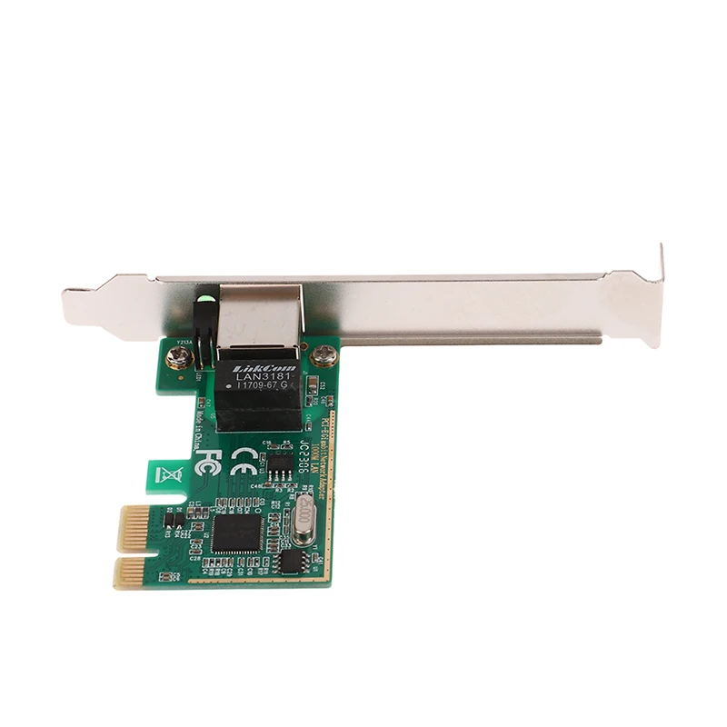 Tarjeta de red Gigabit Ethernet PCI Express PCI-E de 1000Mbps, convertidor de adaptador LAN RJ45, 10/100/1000M, RJ-45