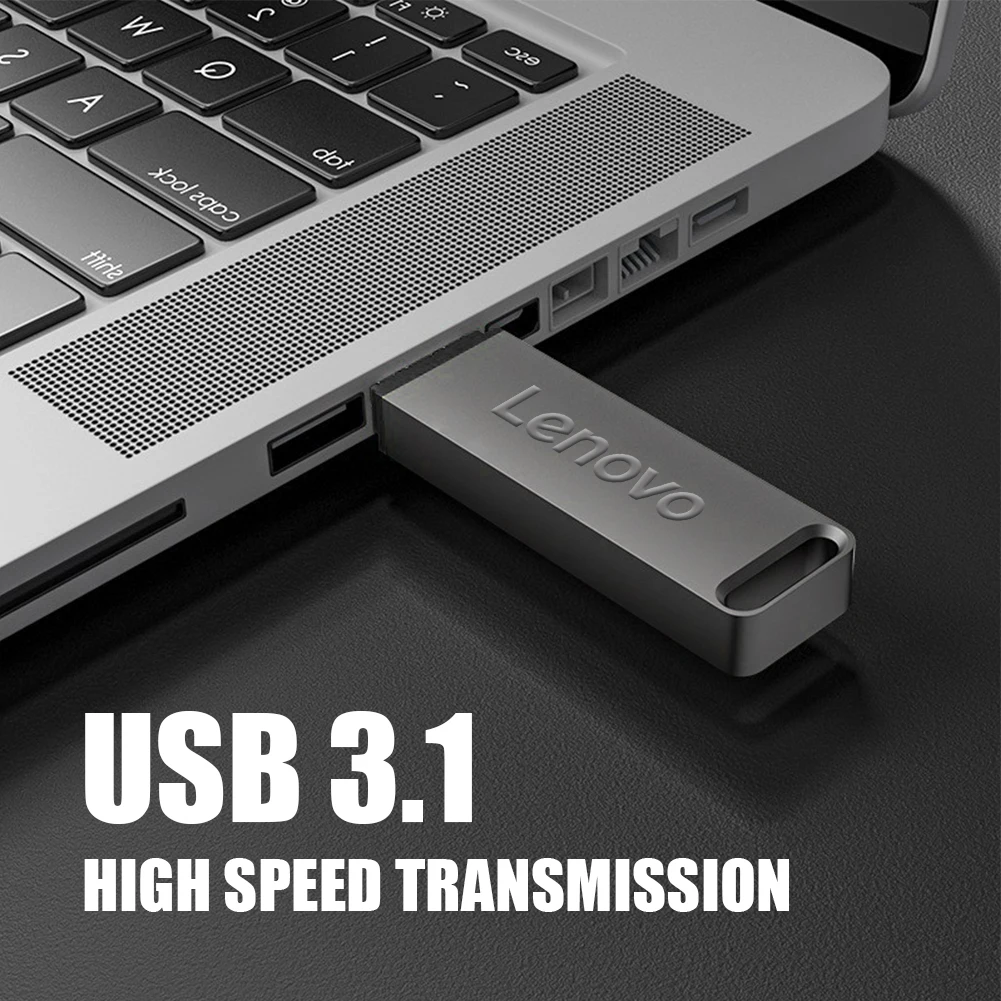Lenovo 64TB U Disk Mini Pen Drive USB Memory New USB Flash Drives 2TB TYPE C High Speed Usb 3.1 Waterproof Pendrive Metallic