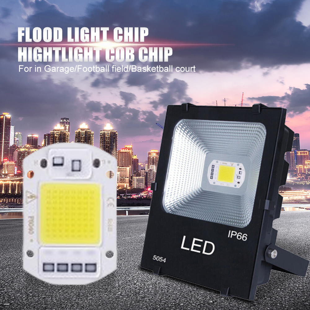 LED COB Chip 20W 30W 50W AC 220V Smart IC No Need Driver LED Lamp Beads DIY Flood Light Spotlight floodlight outdoor chip light