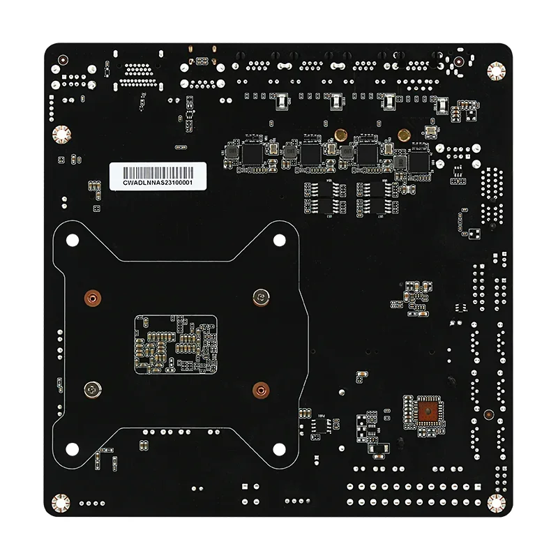 6-Bay N100 N150 i3-N305 N355 NAS Motherboard Intel 4x i226-V 2.5G LANs 2*NVMe 6*SATA3.0 DDR5 Mini ITX Mainboard PCIex1 Type-C