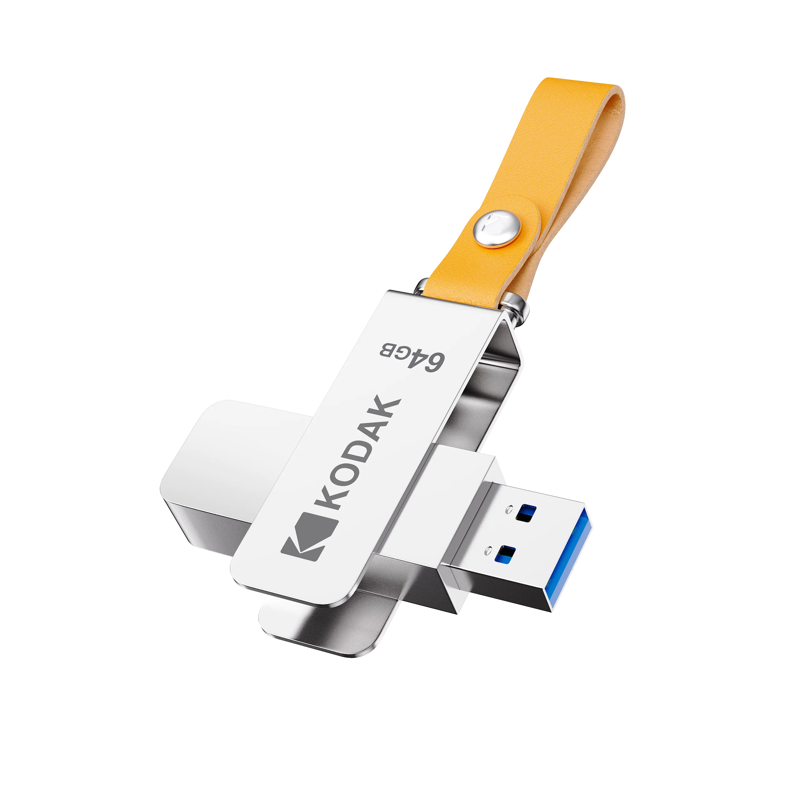 KODAK USB 3.1 clé USB en métal 64GB 128GB 256GB clé personnalité créative voiture musique cadeau haute vitesse USB PenDrive