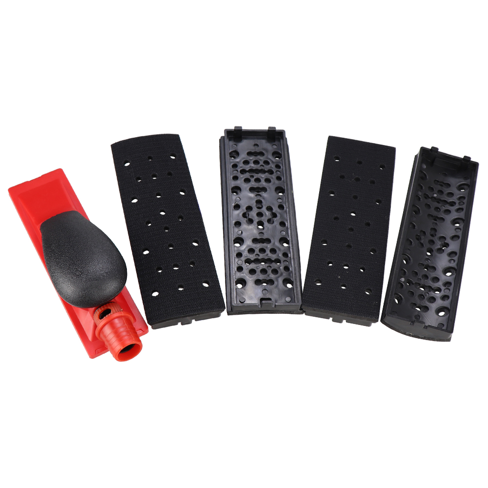 4 in 1 HIFESON 70x198mm ハンドヘルドサンディングブロックハンド真空サンダー 5 個セット研磨研磨ブロック手動研削ツール