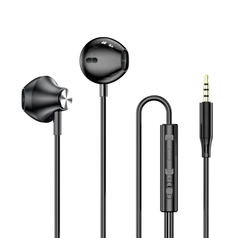 Auriculares de graves pesados HIFI 9D, auriculares con cable auxiliar de 3,5 MM, auriculares estéreo envolventes tipo C con micrófono para Samsung, Xiaomi y Huawei