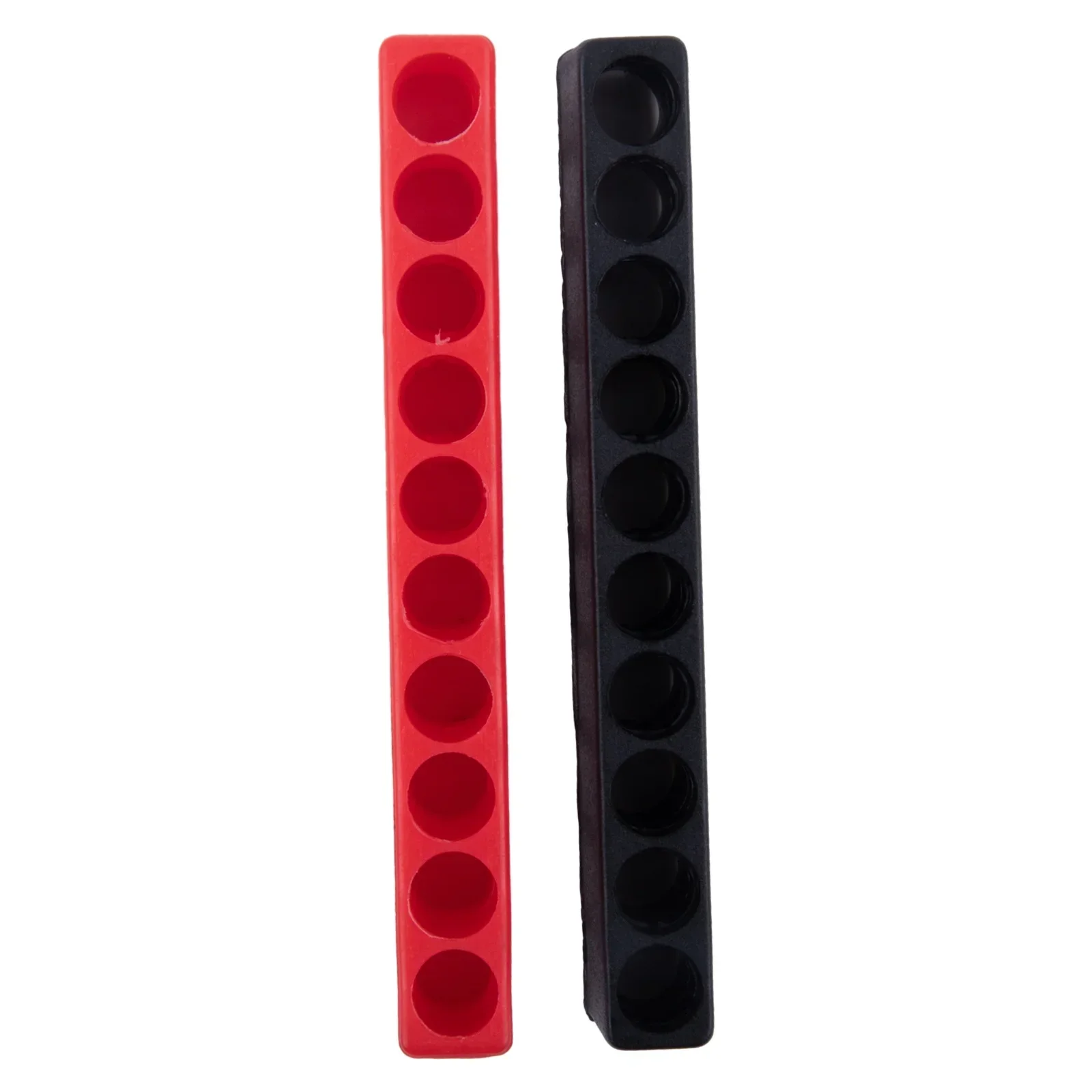4 Stuks Bithouder 10 Gat 1/4 Houder Schroevendraaier Opbergdoos Hex Shank Schroevendraaier Plastic Schroevendraaier Opslag Schroevendraaier Bit