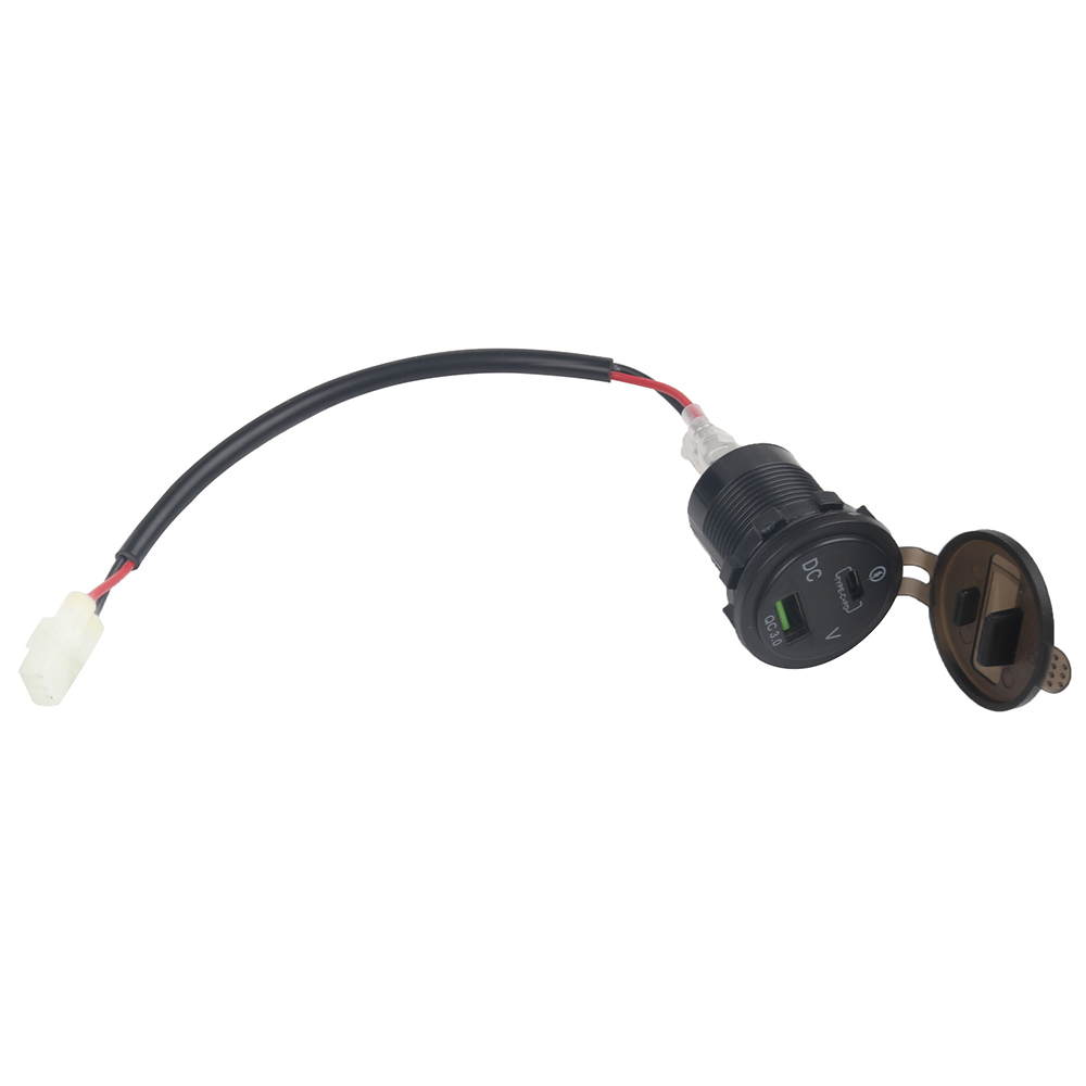For Honda CB500X CB 500X CB 500 X CB500 X 2023 Motorcycle Accessories Cellphone Dual USB Fast Charger Relay Adapter Plug Socket
