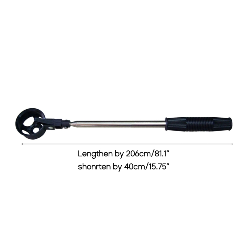 Telescópica Bola de Golfe Retriever, Portátil Pick Up Tool, Bloqueio Automático, Colheres de Água, Stainless Extended Stick Dur, Presente