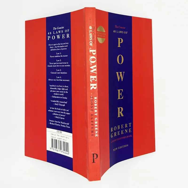 กฎแห่งอํานาจ 48 ข้อโดย Robert Greene Political Leadership Political Philosophy Motivation หนังสือภาษาอังกฤษปกอ่อน