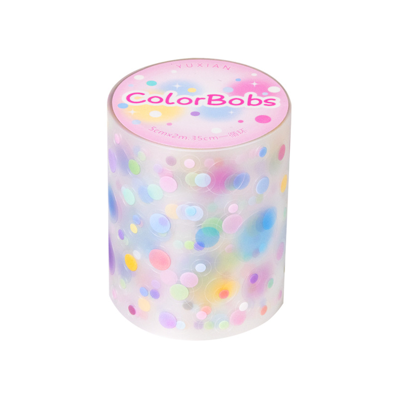 Mr. กระดาษ4รูปแบบ200เซนติเมตรต่อม้วนเทปสติกเกอร์สัตว์เลี้ยงเคสโทรศัพท์ DIY วัสดุสติ๊กเกอร์เทปน้อยน่ารักทำด้วยมือ