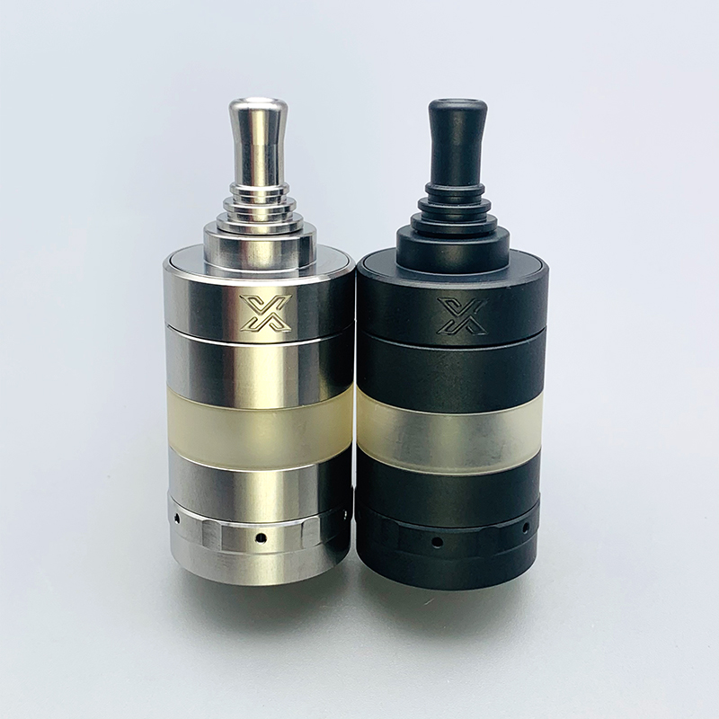 DSX Kayfun X MTL RTA Zerstäuber 22/24 mm 316SS 3,0 ml Top Fill Single Coil Airflow Intake Einstellbarer Wiederaufbaubarer Vape Tank