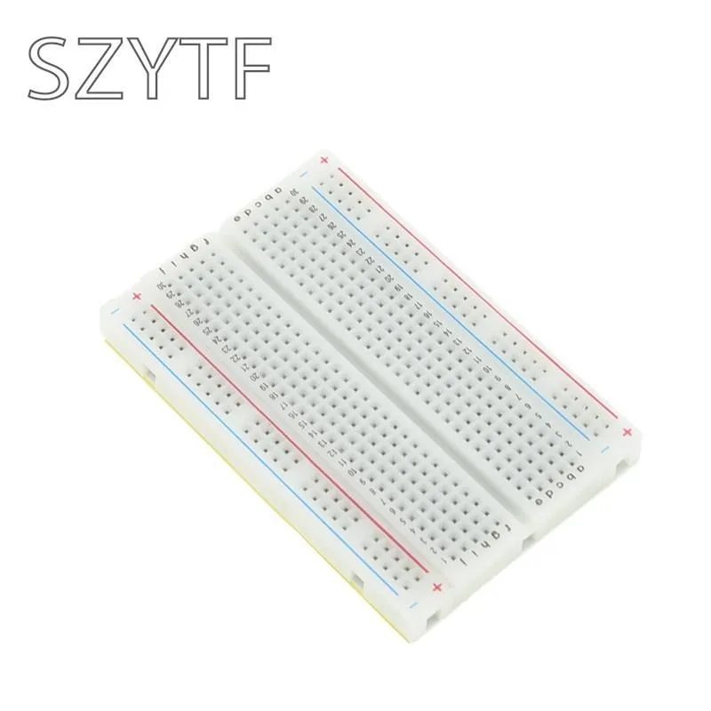 Mini Breadboard 400 Buộc Điểm Đa Năng Nguyên Mẫu Bảng Mạch Cho Arduino Que Hàn Bánh Mì Ban Tạo Mẫu Đĩa