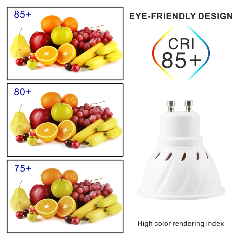 Lampada LED-Birne E27 E14 MR16 GU10 220 V Bombillas LED-Tischlampe Strahler 48 60 80 LED Lampara Spotlicht