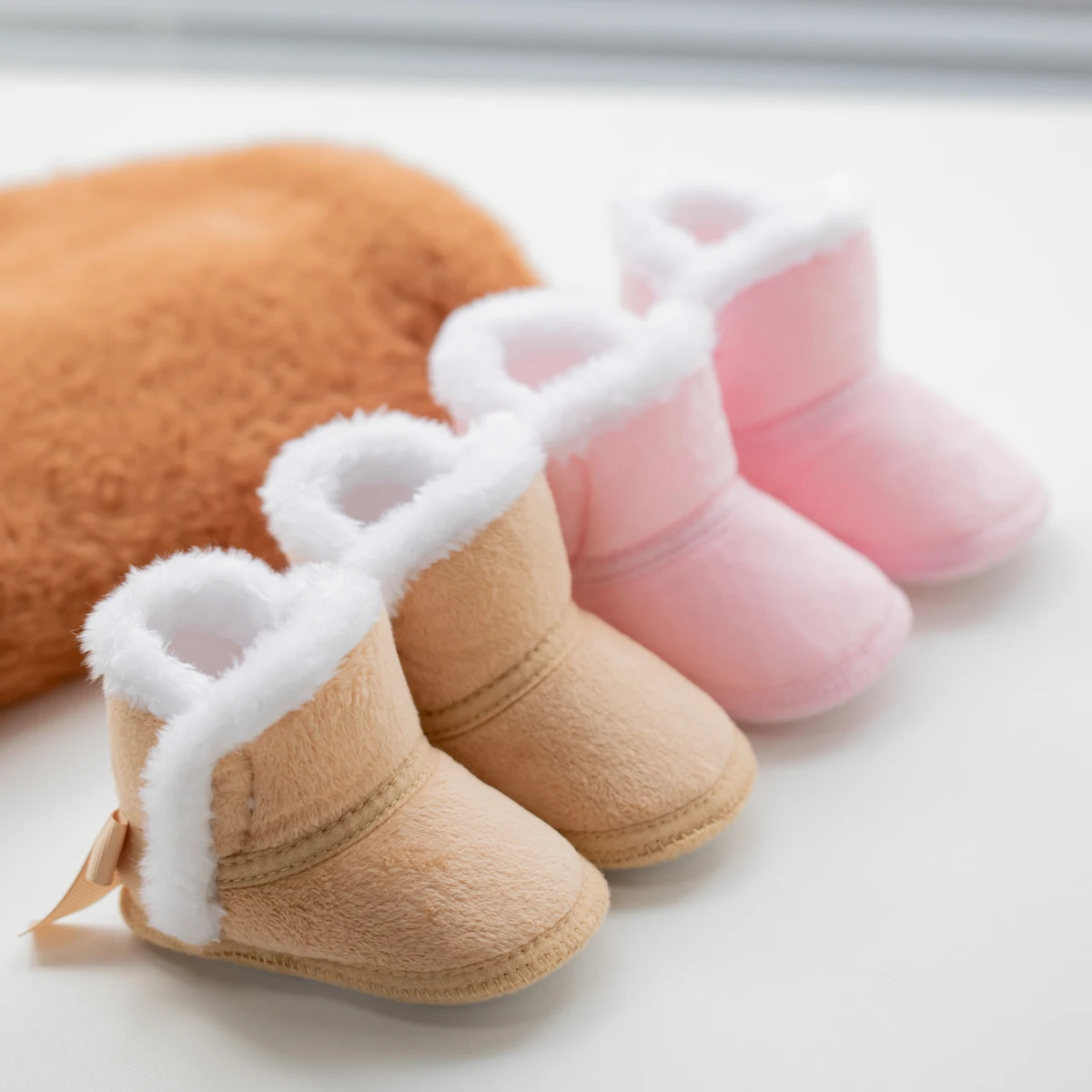 KIDSUN Neugeborenen Baby Warme Winter Stiefel Baumwolle Weiche Sohle Baby Schuhe Jungen Mädchen Kleinkind Infant Wanderschuhe