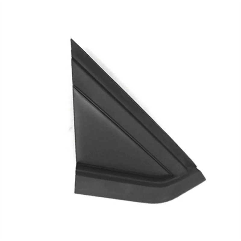 2 Buah Panel Segitiga Jendela Depan Mobil Panel Dekoratif Segitiga 9647011377 96470112777 ABS Hitam untuk Citroen C4 04-10