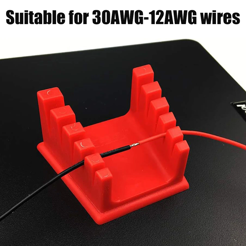 ABS Welding Wire Fixture with Two Large Suction Magnet Bracket Heat-resistant Welding Table Clamp for Motherboard Soldering
