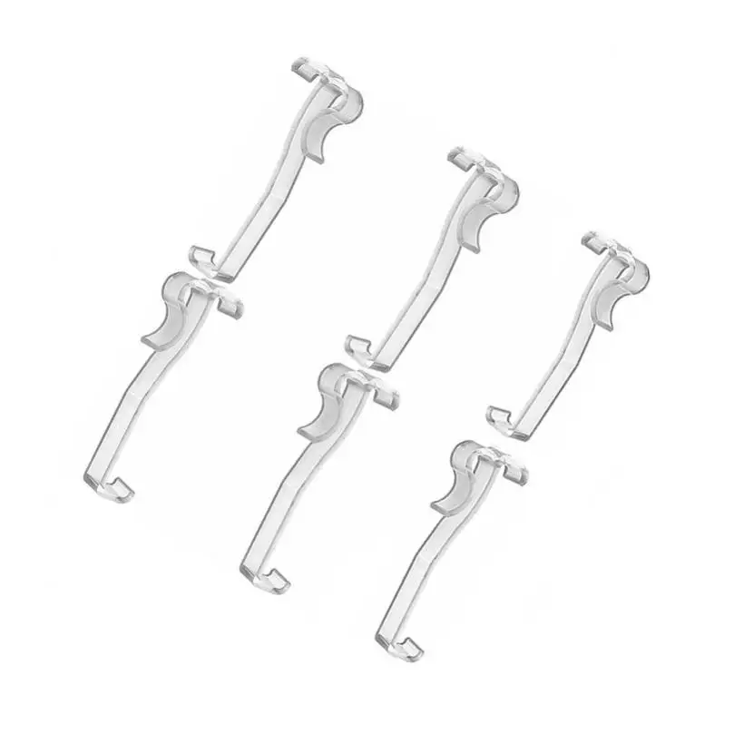 Màn Kẹp 6 2.5 Inch Màn Ẩn Kẹp Nhựa Trong Màn Fixer Chân Đế Chắc Chắn Và Bền Cho Màn