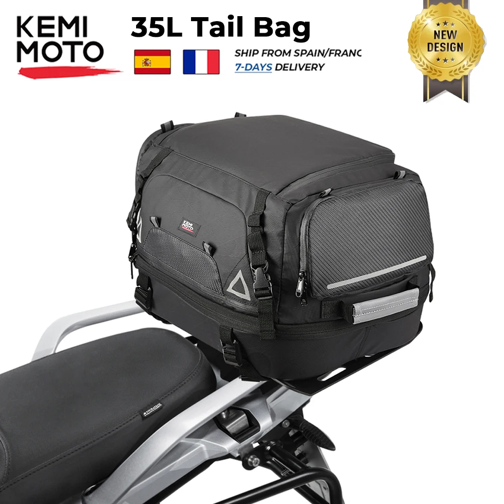 Bolsas traseras universales para motocicleta BMW R1200GS R1250GS R 1200GS R 1250 GS GSA ADV LC, alforjas para equipaje, cajas superiores