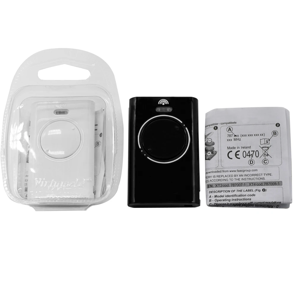 Для XT2 XT4 433 SLH LR 787007 пульт дистанционного управления для гаражных ворот 433 МГц пульт дистанционного управления для ворот ручной передатчик