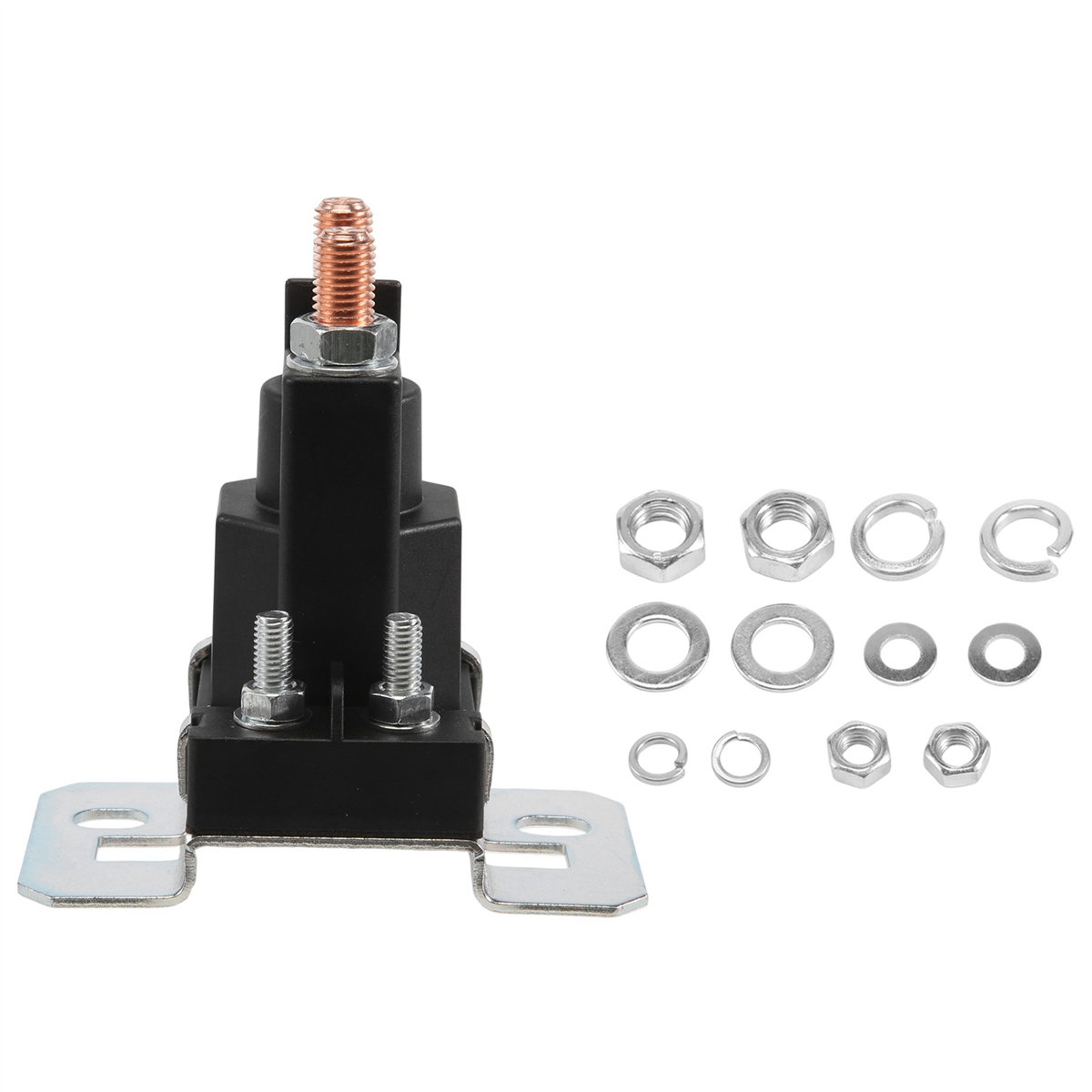 Newest Dual Battery Isolator Relay Start On/Off 4 Pin 500A 12V For Car Power Switch