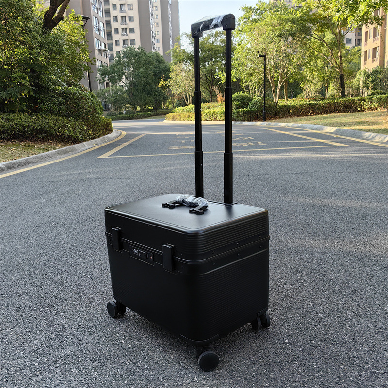 กระเป๋าเดินทางแบบมีล้อลากขนาด18นิ้ว, กระเป๋าเดินทางขนาด22นิ้วพับได้ทำจากอลูมิเนียมขนาดเล็ก