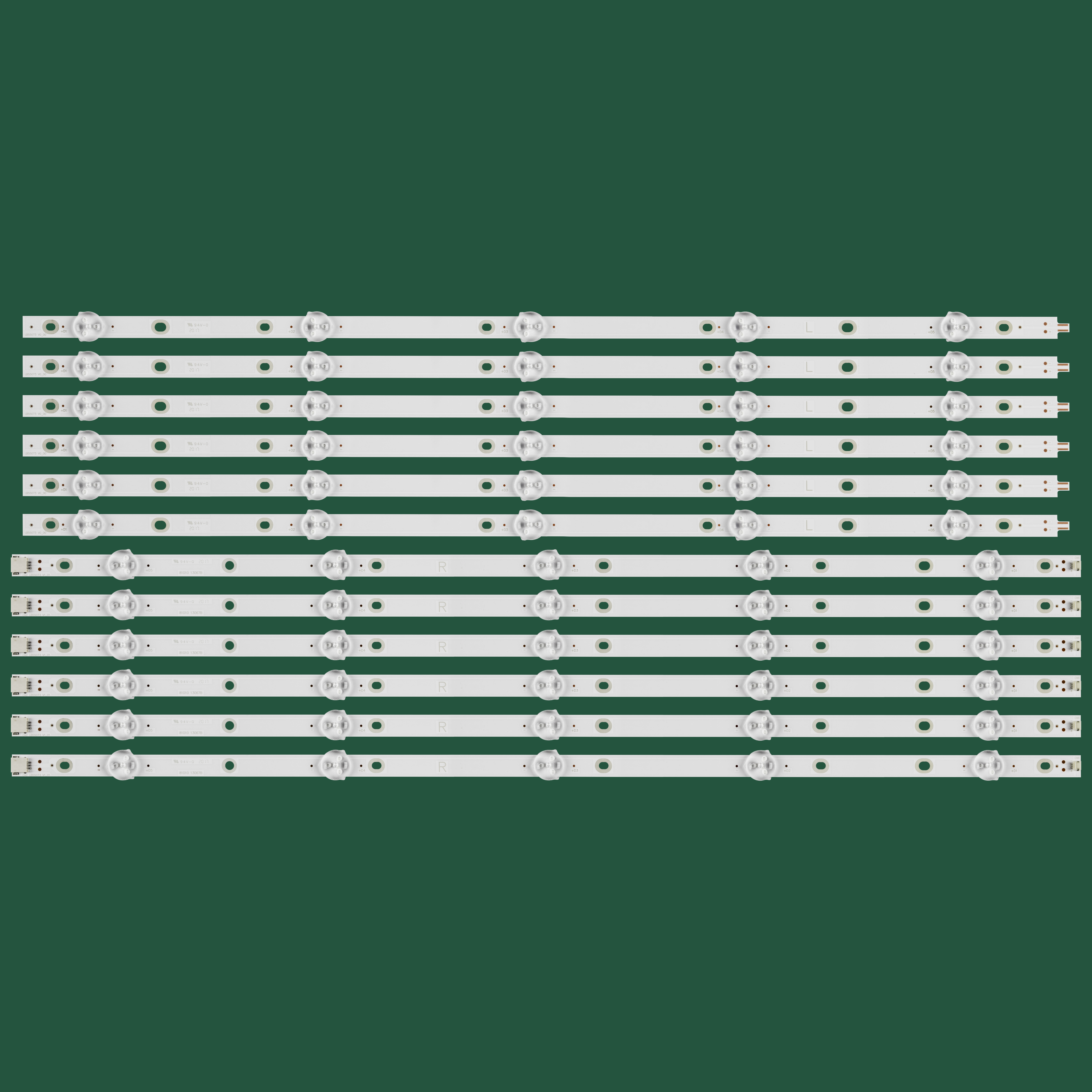 Ledバックライトストリップフィリップス対応の55PUS6703/12 55PUS7303/12 55PUS7503/12 55PUS6162/12 LB55073 V0 LB55073 V1 210BZ05DL 210BZ05DR