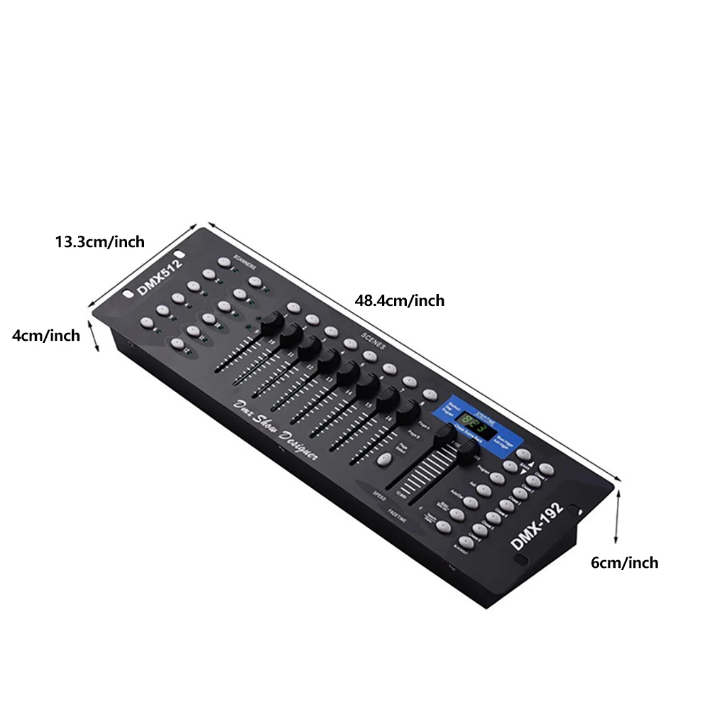 DMX 192 Controller 512 คอนโซล DMX Stage Light ตัวควบคุมสําหรับ LED Par Moving Head ไฟอุปกรณ์ DJ Party Beam Wash Lighting