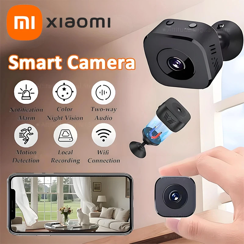 Xiaomi Mini Camera Wifi 1080P HD Wireless Security Monitor For Home Night Version Protection Remote Intelligent Camcorder New