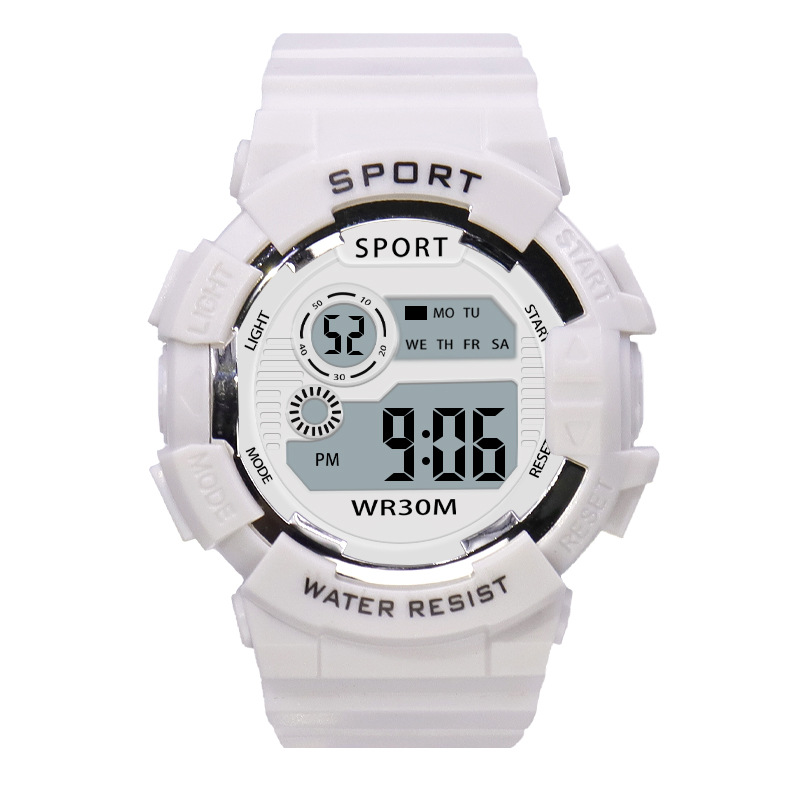 Moda crianças relógios luminosos à prova dwaterproof água esportes relógio digital despertador relógios meninos meninas estudante relógio eletrônico inteligente presente