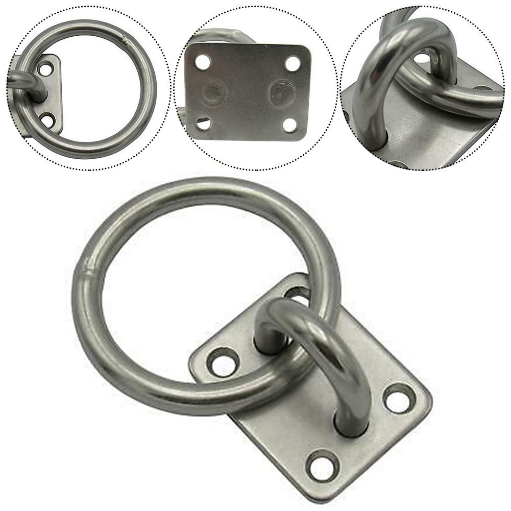 Stainless Steel Universal With Ring Marine Eye Plate Stable Best Rust Protection Boat Cabin Accessories