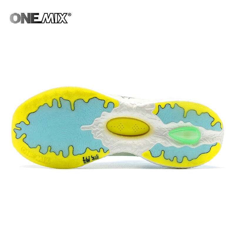 ONEMIX 2024 Neue Stil Farbe O-Resilio CreamMix Straßenlaufschuhe für Männer Leichte Dämpfung Männer Training Outdoor Turnschuhe