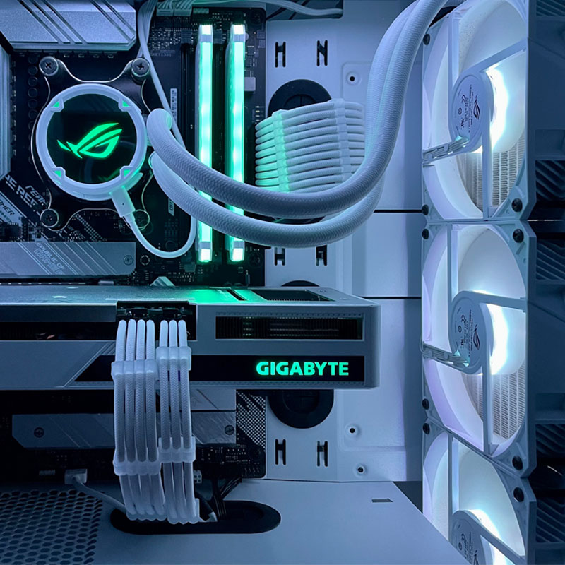 TEUCER 30cm Przedłużacz PSU 3 w 1 Zestaw Płyta główna ATX 24Pin GPU PCI-E 6+2Pin 8Pin CPU EPS 4+4Pin 18AWG Przewód zasilający