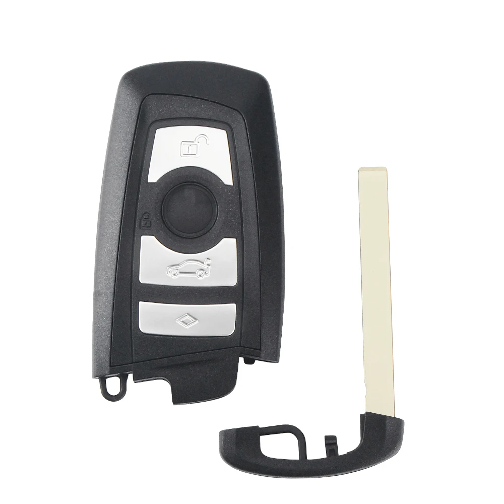 KEYYOU 3/4 Tasten Fernbedienung Smart Auto Schlüssel Shell Für BMW CAS4 F3 5 7 Serie F10 F20 F30 F40 X5 E92 E90 Schlüssel Fall Ersatz Abdeckung