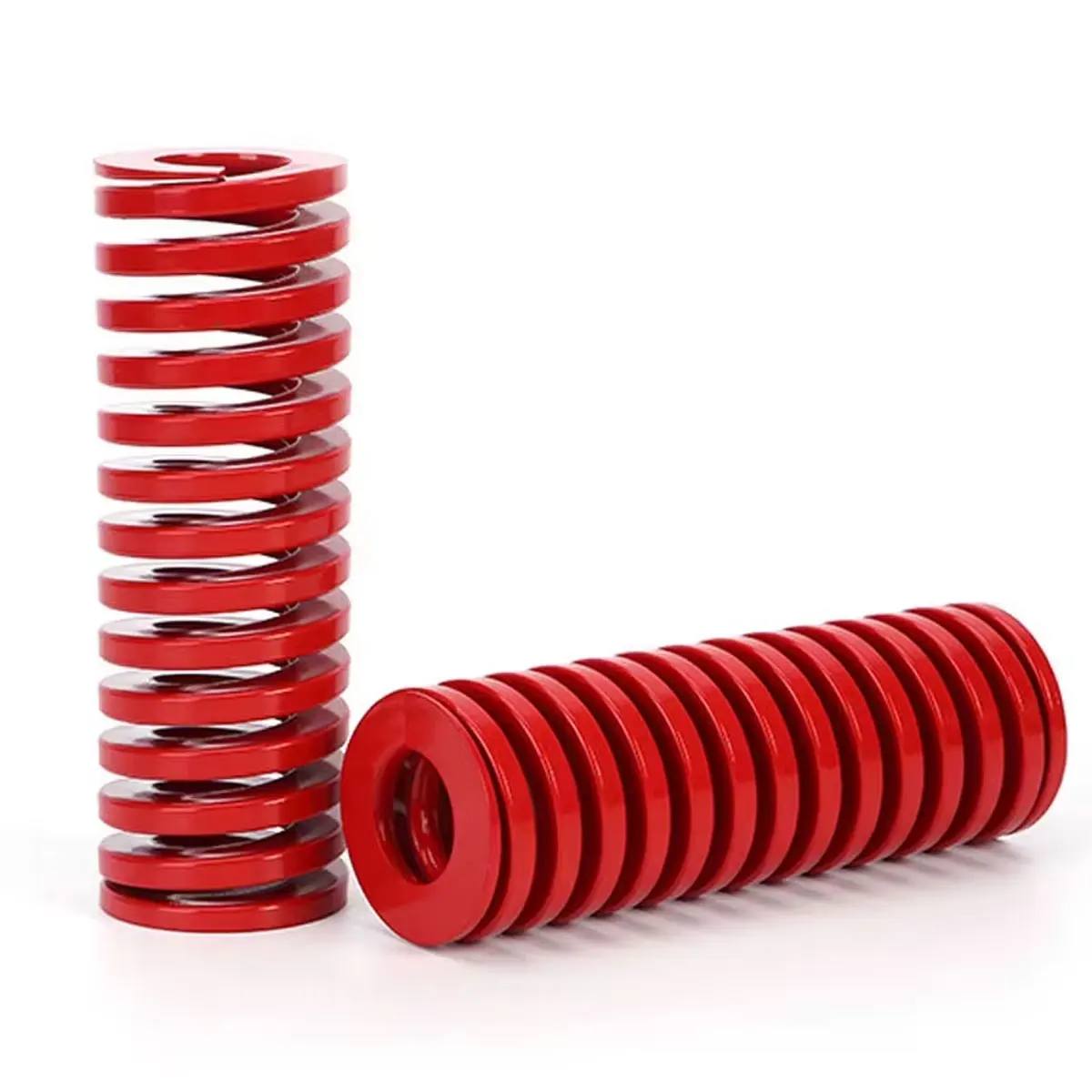 2 pçs para tronco traseiro do carro suporte de suporte barra elevador ferramentas od 25mm vermelho morrer primavera compressão espiral carimbo primavera
