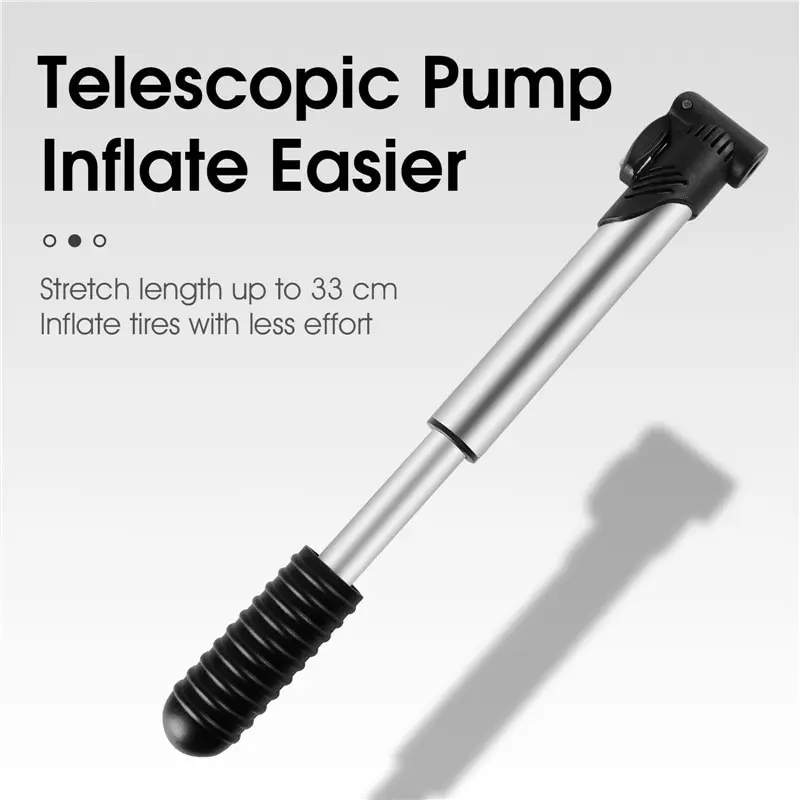 WEST RADFAHREN Tragbare Mini Fahrrad Pumpe Radfahren Hand Luftpumpe Ball Reifen Inflator Schrader Presta Ventil MTB Rennrad Zubehör