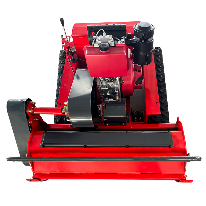 Maßgeschneiderter ferngesteuerter 15 PS 800 1000 mm Diesel-Roboter-Rasenmäher, Grasschneider, Dreschmäher