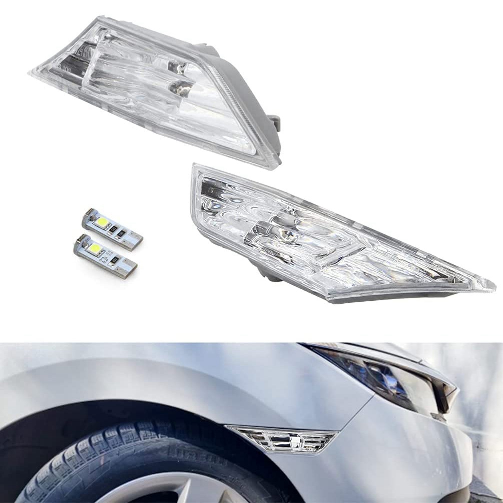 Carro LED Side Marker Turn Signal Lâmpada, T10 Lâmpadas para Honda Civic 2016 2017 2018 2019