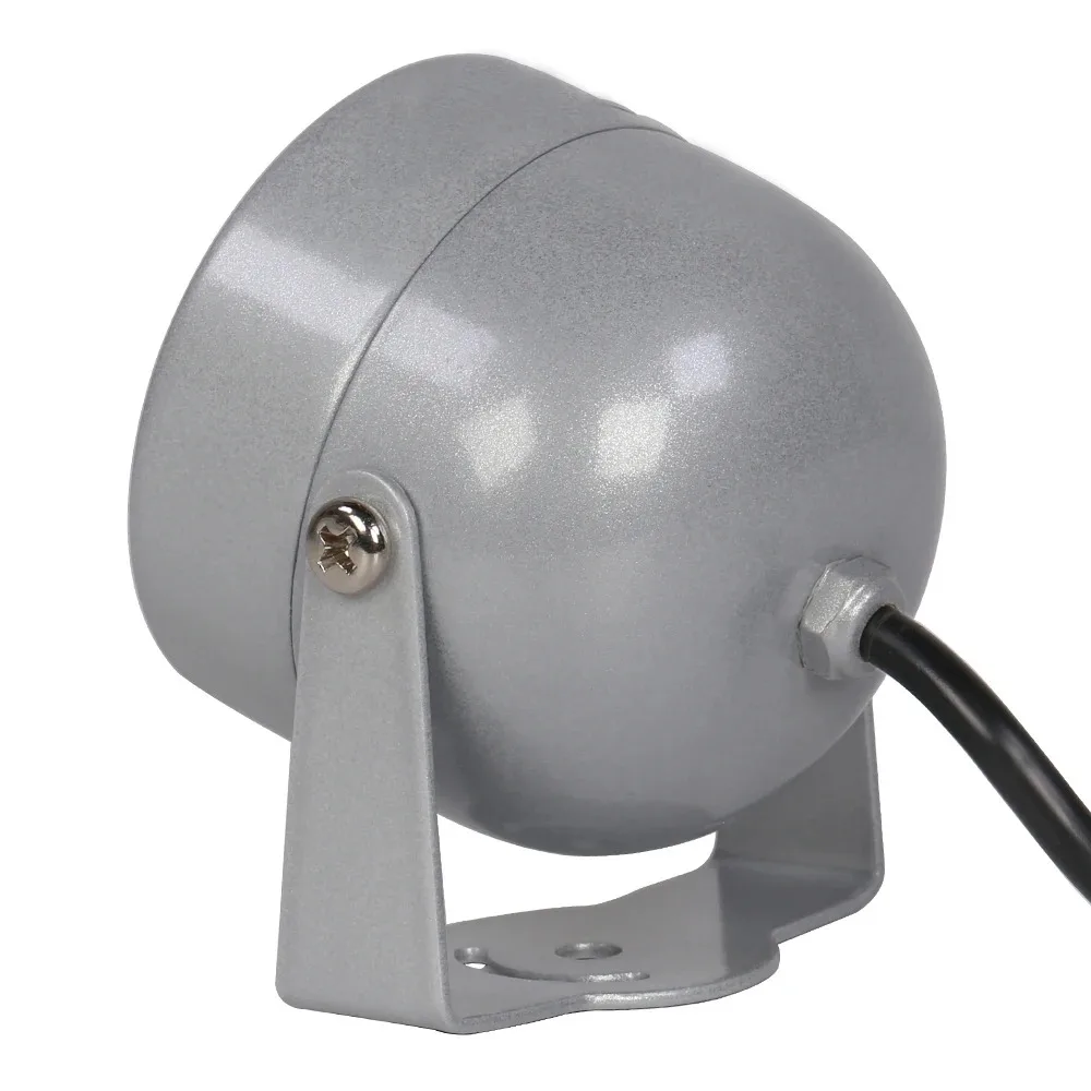 Gadinan 4 matriz de LED infrarrojos impermeable visión nocturna IR iluminador luz 850nm CCTV luz de relleno DC 12V para cámara de seguridad CCTV