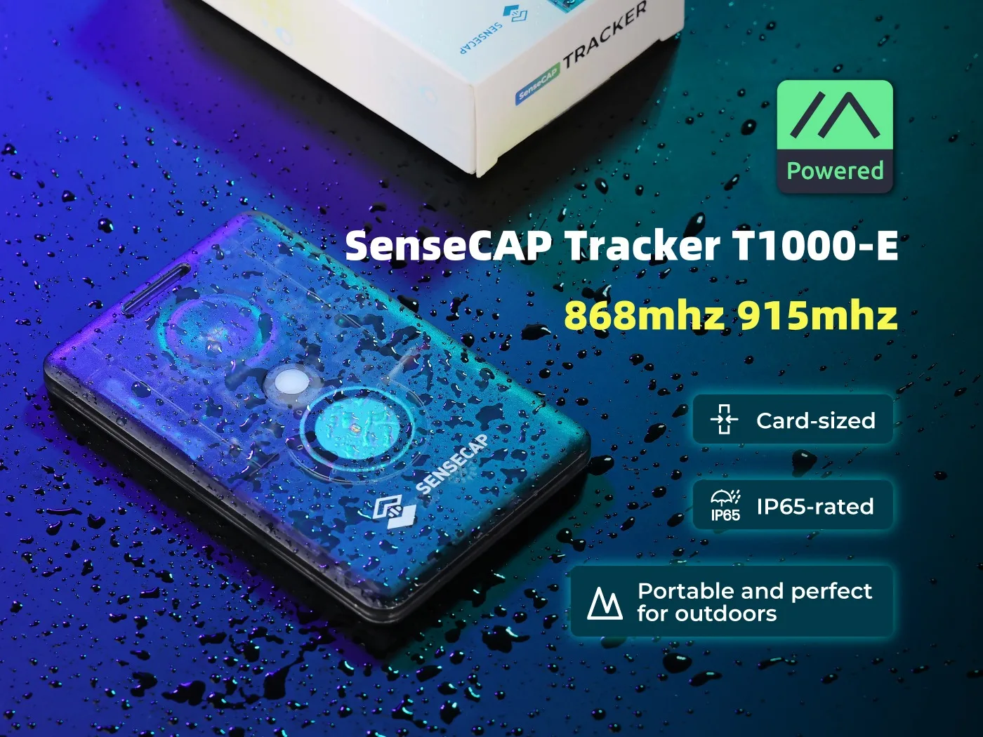 Rastreador meshtastico Sensecap T1000 E com GPS LR1110, nRF52840, AG3335, posicionamento interno e externo IP65, sensor de movimento