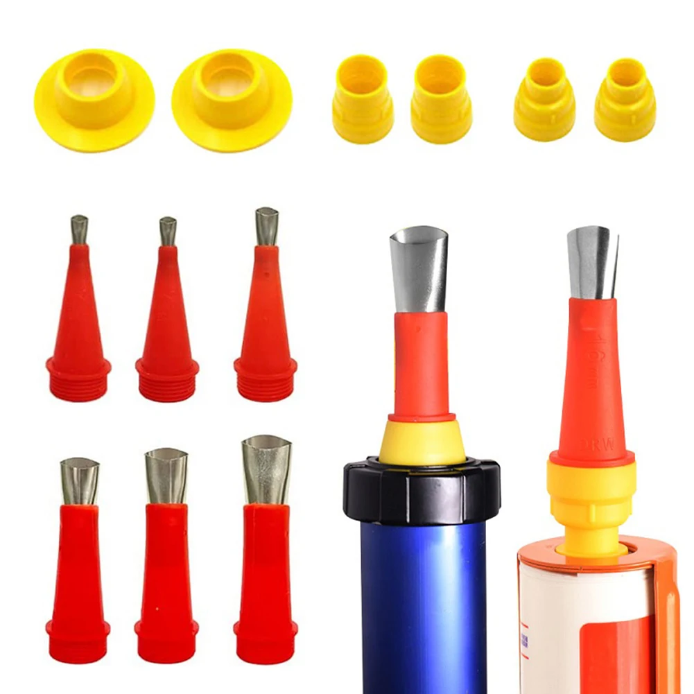 22 pz in acciaio inox calafataggio ugello applicatore calafataggio Finisher colla Silicone sigillante strumento di finitura cucina bagno lavello giunto