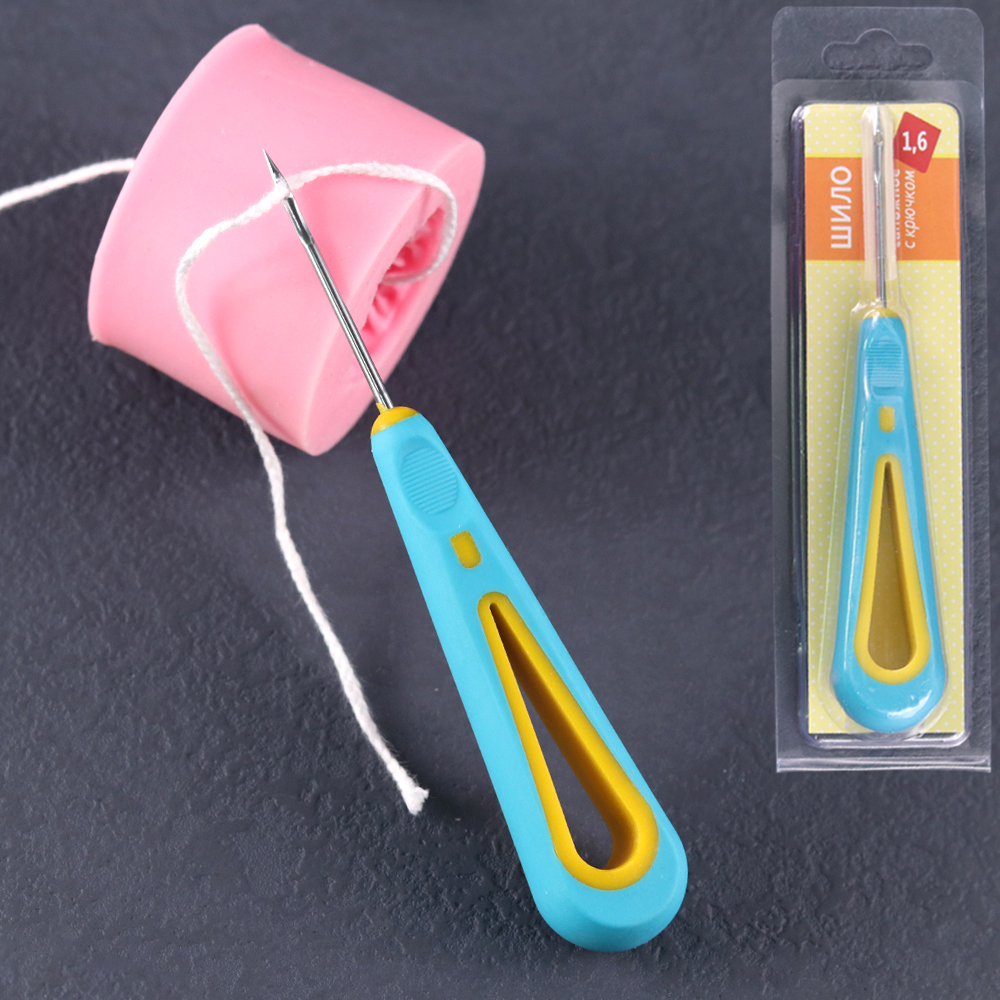 Herramienta perforadora de molde para velas, molde de silicona, equipo de taladro manual, dispositivo práctico, aguja perforadora, herramienta para mecha de vela, suministros para fabricación de velas