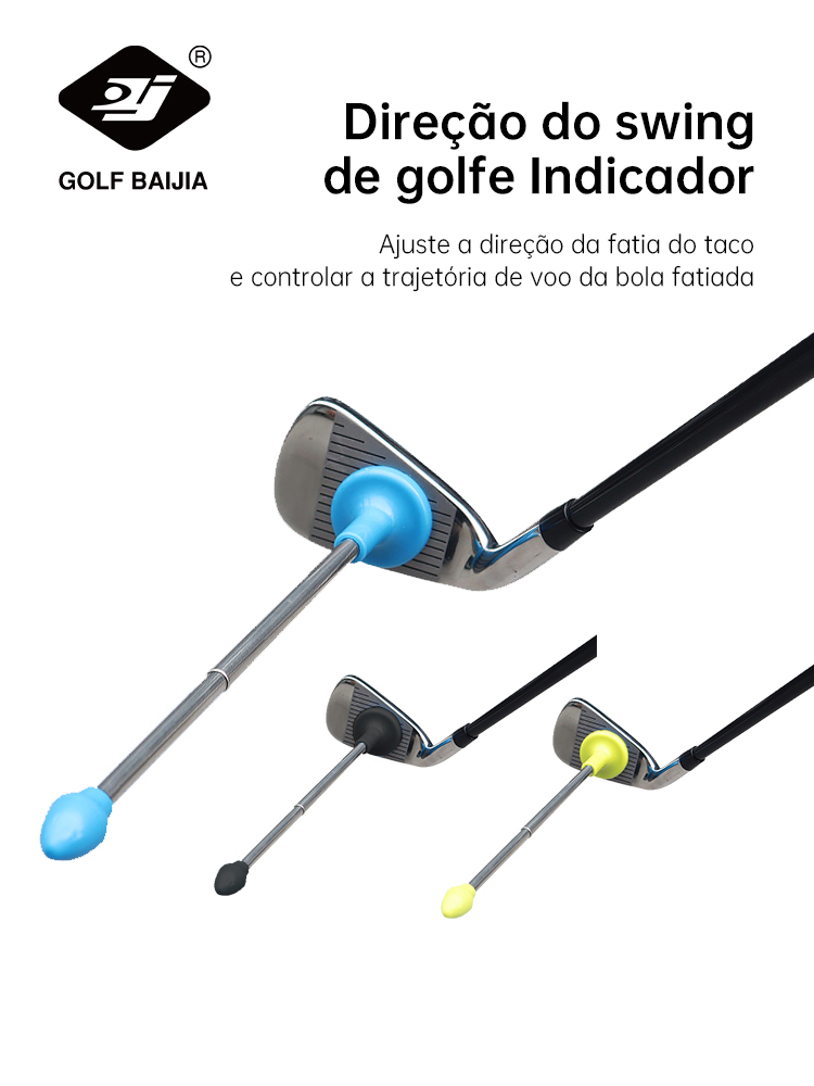 Ferramenta de ajuste de ângulo de mentira para taco de golfe, cortador magnético de direção, vara de iluminação para tacos de golfe, melhora o treinamento de habilidade de jogo
