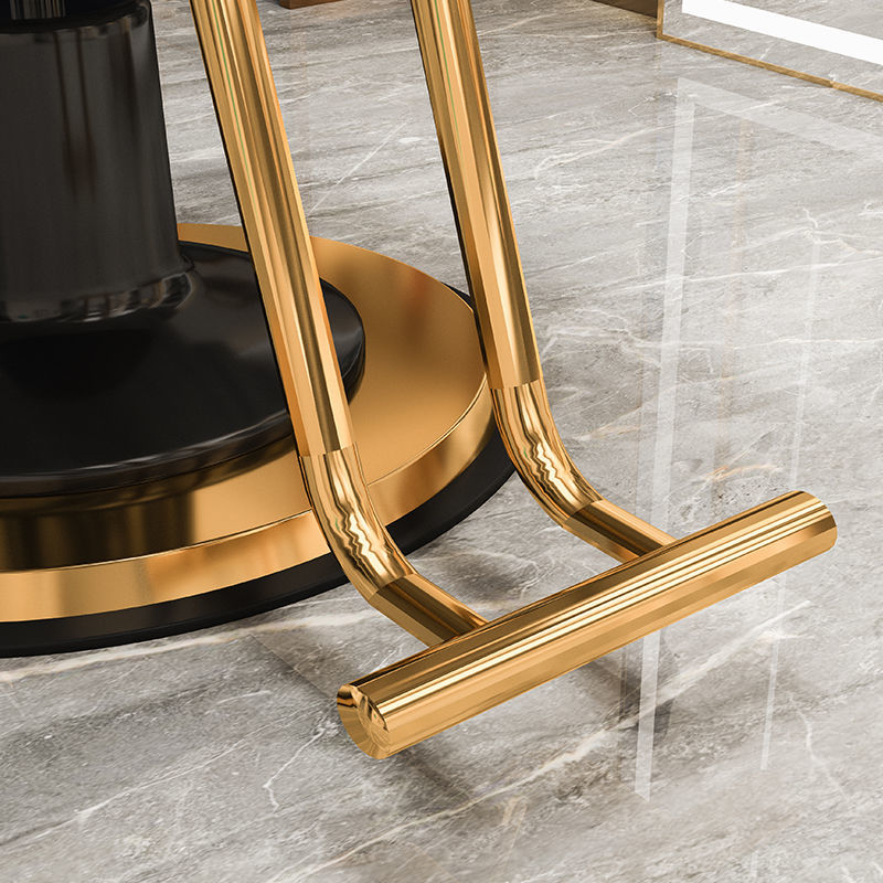 Salon-Friseurstuhl, verstellbar, drehbar, Haarschnitt, Styling, Färben, Rasieren, Make-up, Tattoo, professionelle Stuhlmöbel