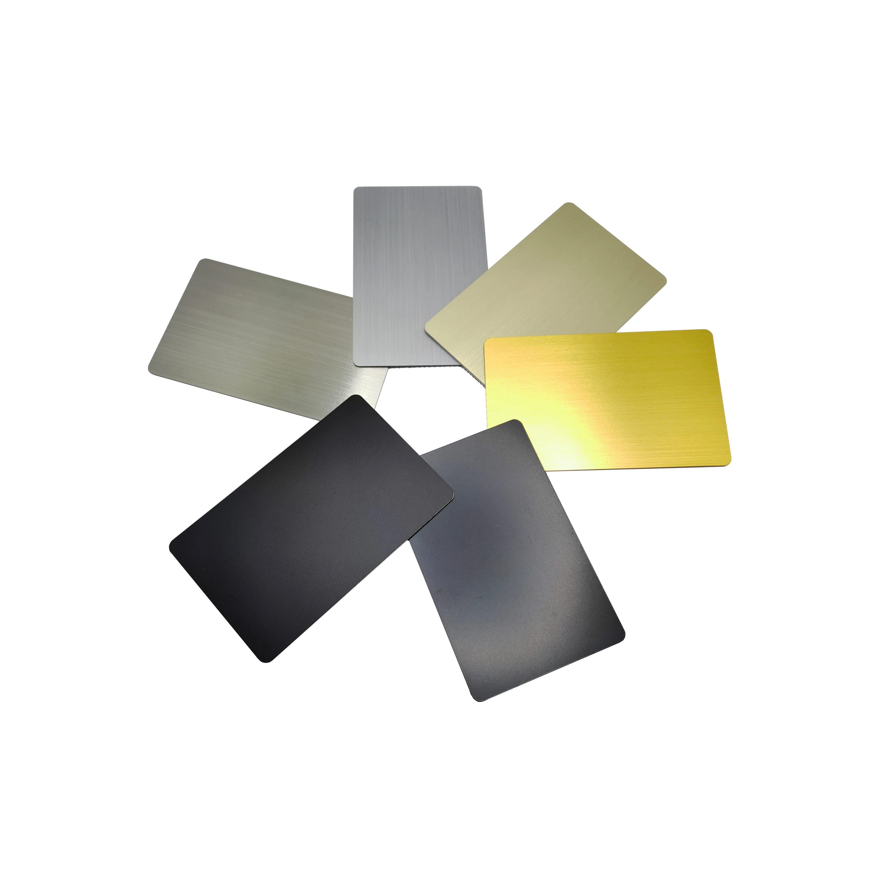 13.56MHZ 504-Byte Metal Business Card that can be laser printed and Personalizable NFC metal card