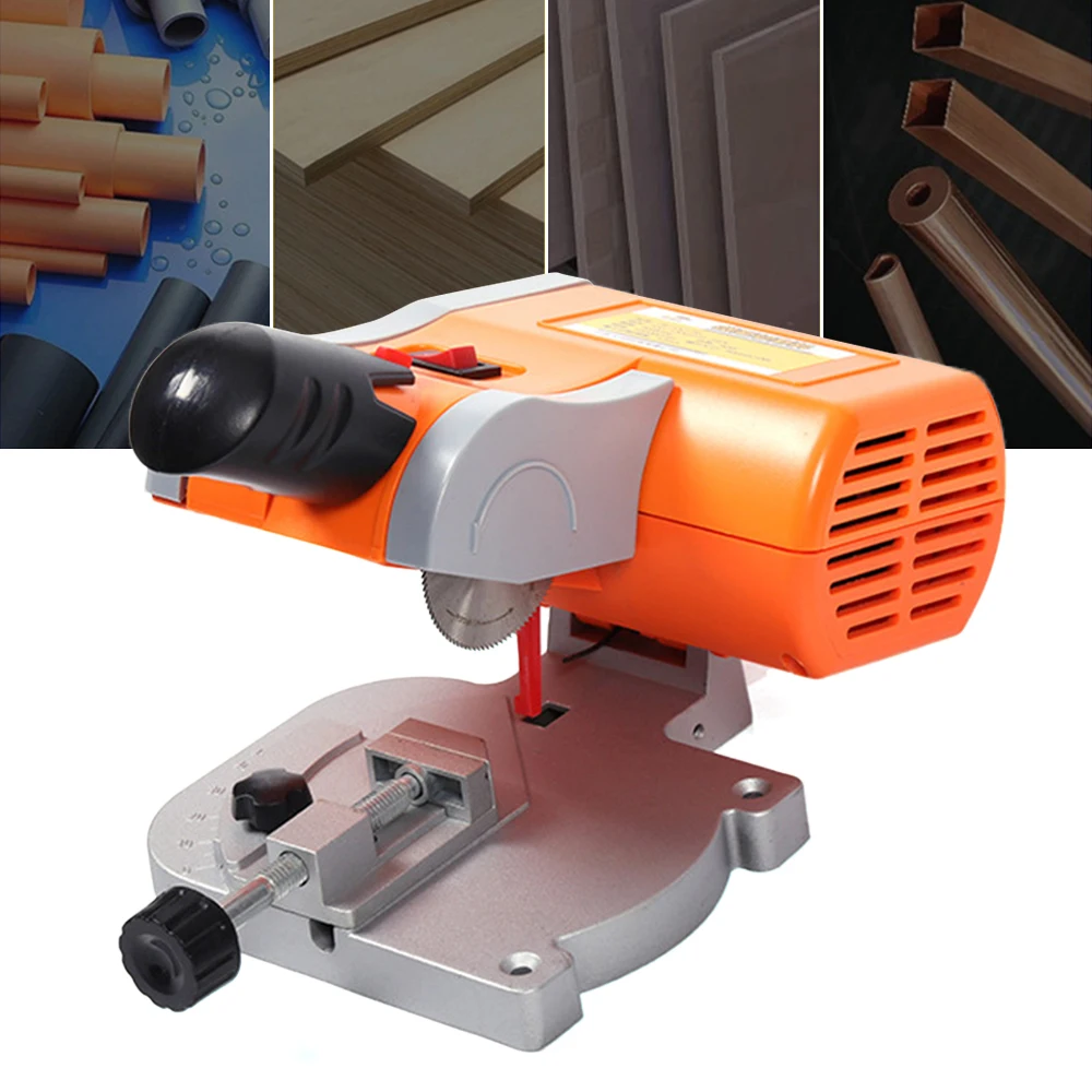 Machine de découpe 7800r/Min, Mini scie à onglet, Table Miniature 90W, outil de coupe à 45 degrés