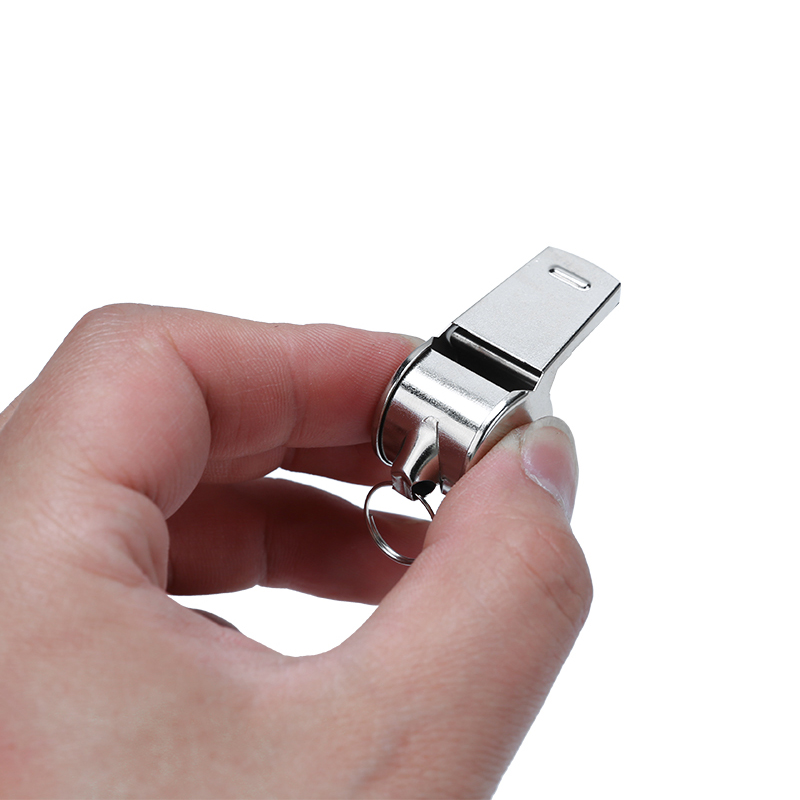 ステンレス鋼の金属ホイッスル,プロのレフリートレーニングホイッスル,サッカー,バスケットボール,スポーツ,1個,10個