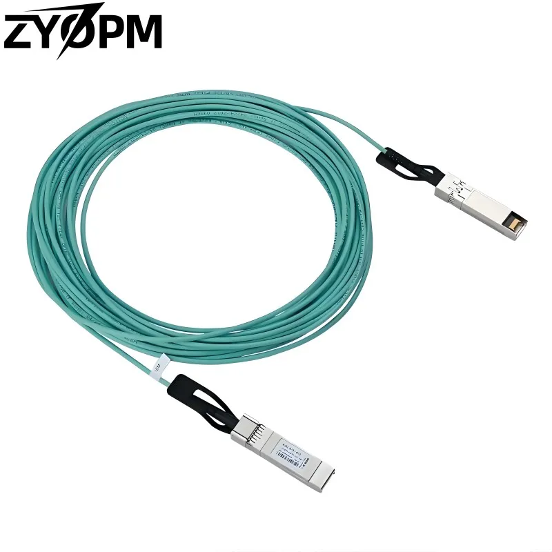 10G SFP+ 40G QSFP+ AOC OM3 MMF оптоволоконный кабель с прямым подключением и разъемами SFP+, для Cisco, Ubiquiti UniFi, Mikrotik, D-Link,