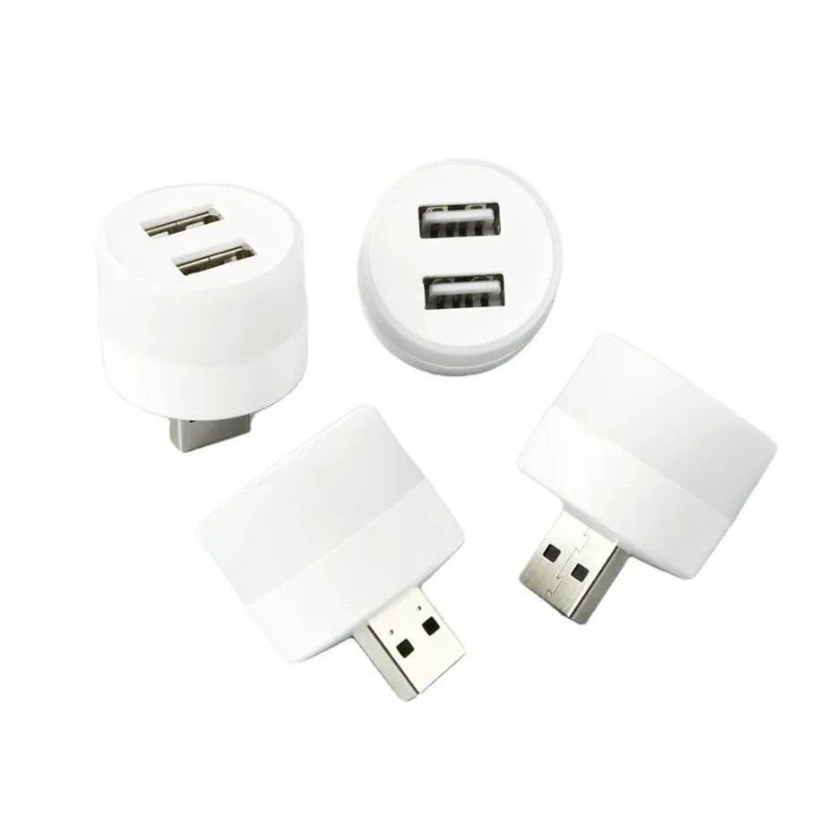 Luz USB LED Lámpara de libro USB Protección para los ojos Luz de lectura Lámpara de lectura de computadora Lámparas de libro de carga de energía móvil Mini luz nocturna