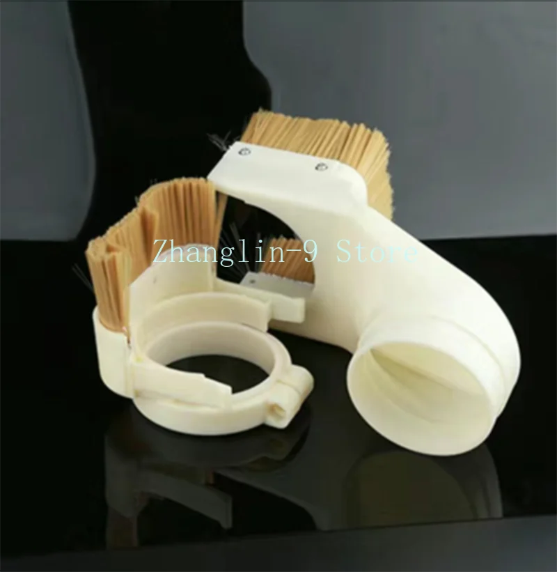 CNC แกนฝุ่นรองเท้า 70/75/80/85/90/100 มม.ฝุ่น BOOT CLEANER สําหรับแกนมอเตอร์ Router เครื่องฝาครอบวัสดุไนลอน