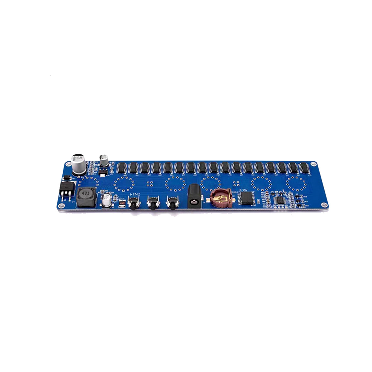 ไมโคร-USB 12V IN14ของตกแต่งงานปาร์ตี้อิเล็กทรอนิกส์นาฬิกาดิจิตอลแอลอีดีหลอด nixie ชุดแผงวงจรของขวัญ PCBA ไม่มีหลอด