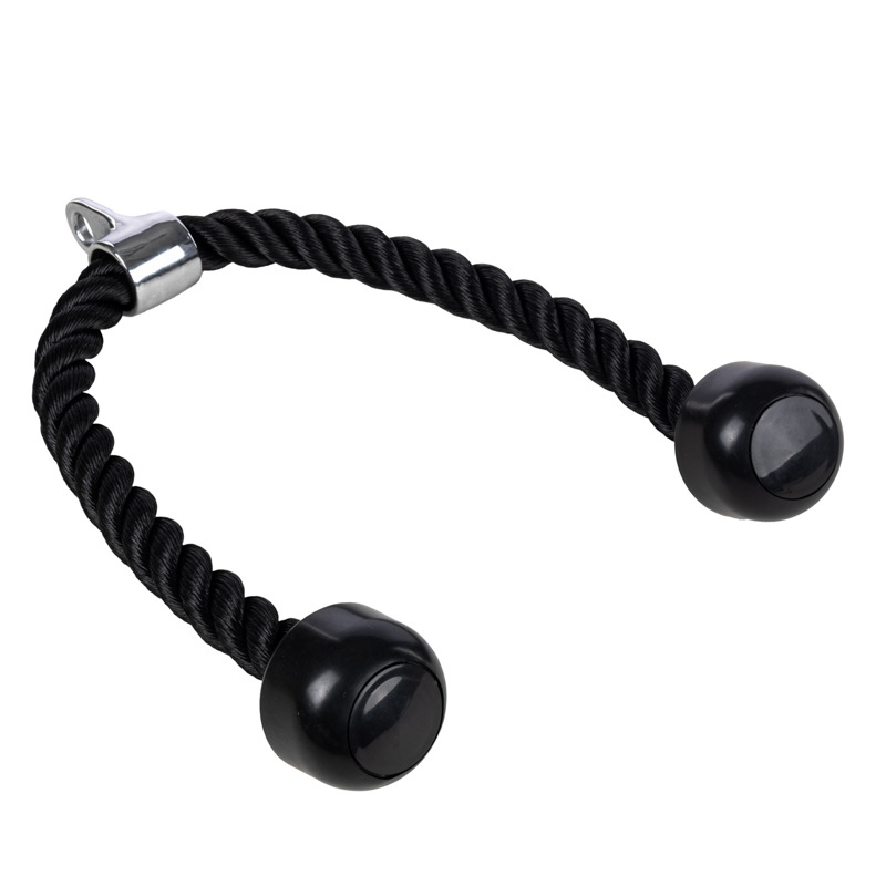 เชือก Tricep สําหรับ Push Pull Down การออกกําลังกายวงต้านทานกล้ามเนื้อแขนสําหรับ Body Building Strength Training