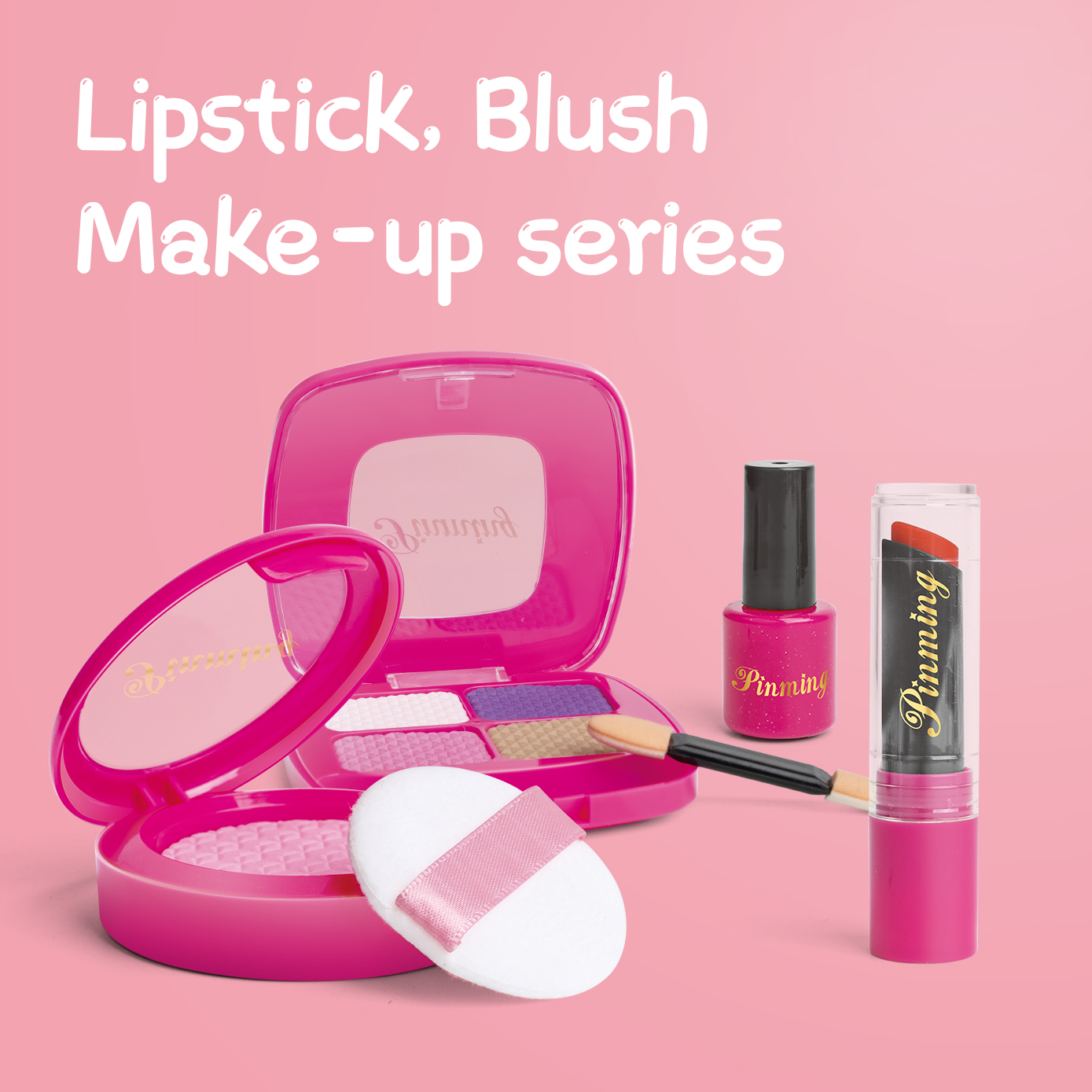 女の子用の模造毛バックパック,7〜10歳の女の子用のメイクアップゲーム